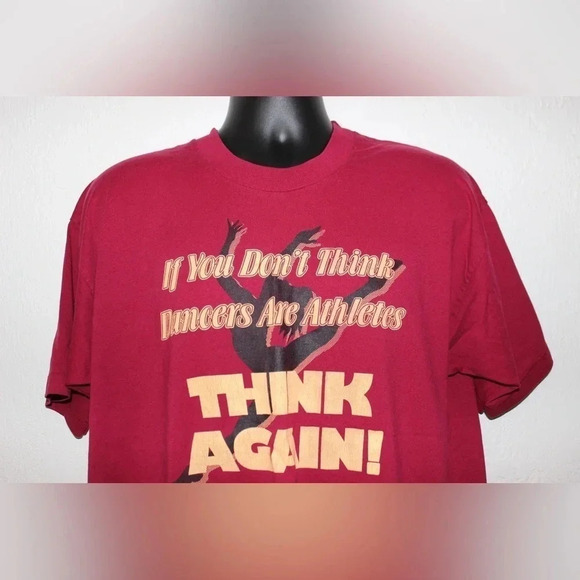 Vintage Unisex Single Stitch Dancer T-Shirt Size XL - Picture 3 of 9